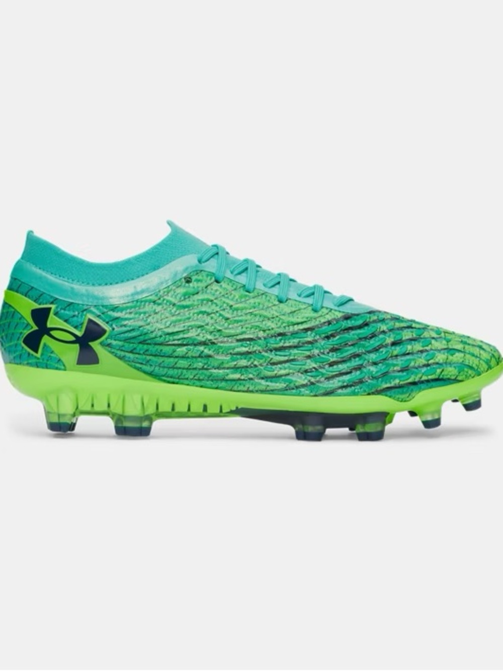 New Under Armour UA Magnetico Elite 5 FG Soccer Cleats Men’s Size US 10.5 Green